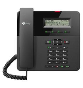 Unify OpenScape Desk Phone CP210 - Analoges Telefon - Kabelgebundenes Mobilteil - Freisprecheinrichtung - Schwarz